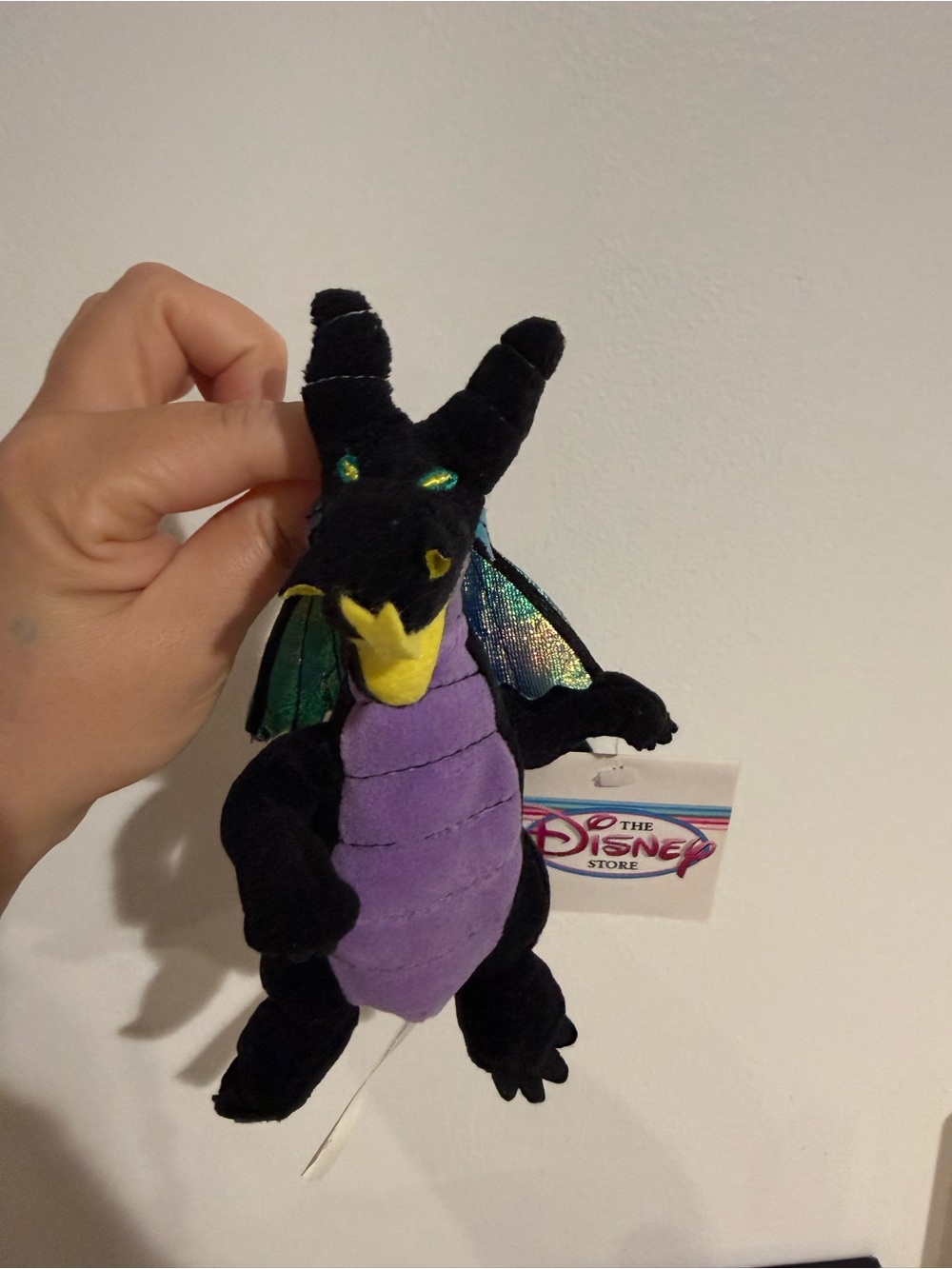 Disney Maleficent Dragon Plush bag charm/keychain